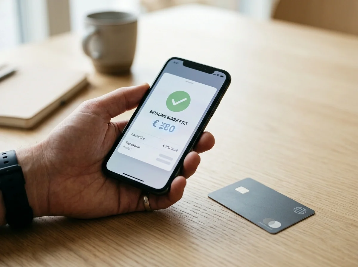 Mobil betaling og dansk betalingskort som typiske metoder på det licenserede marked