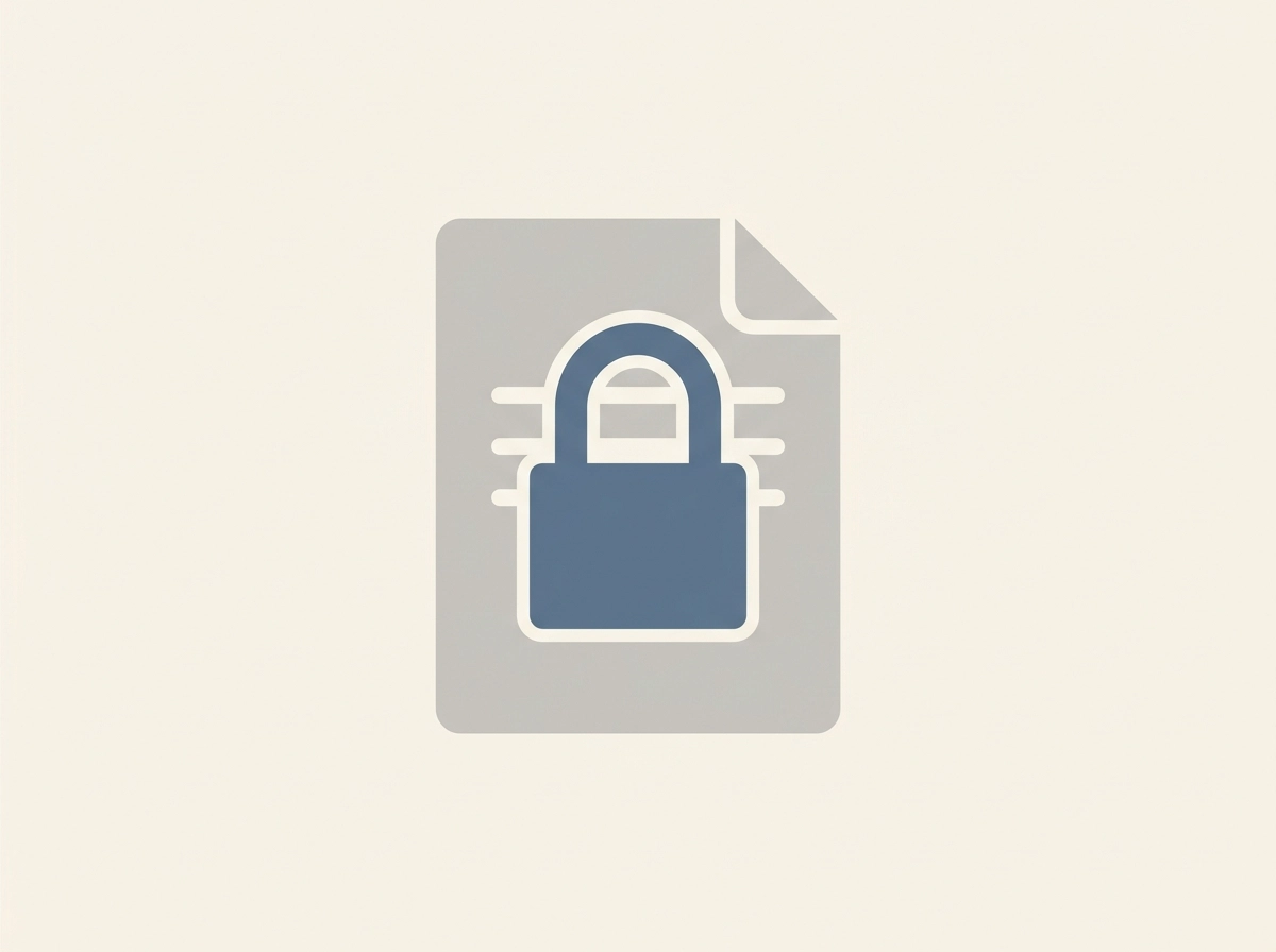Symbol for fortrolighed og databeskyttelse omkring oplysninger i ROFUS-registeret